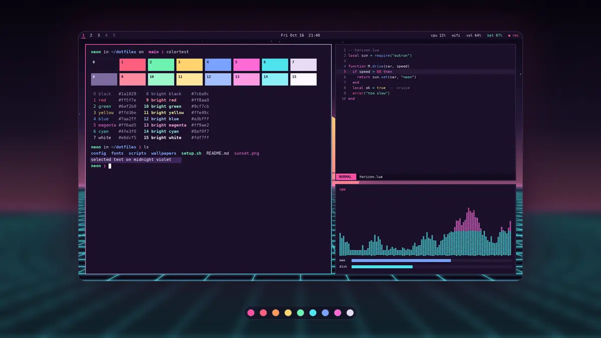 Ricecard desktop screenshot card